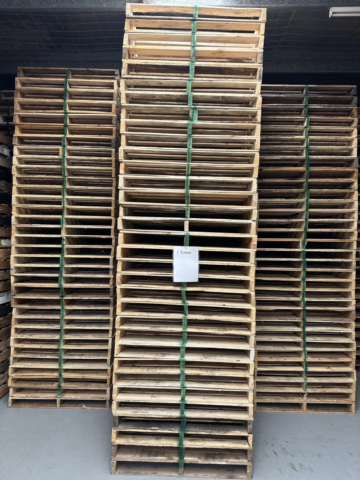 Pallet Pickups truck fully loaded for delivery